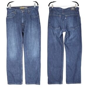 VTG Levis Silvertab Baggy Jean 33x32 Men Relaxed Fit Blue 90s Y2K Skater Hip Hop